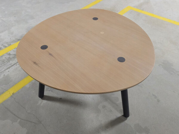 Freistil Couchtisch 196 Fichte graphitgrau B/H/T: 67/40/67