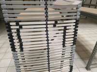 Lattenrost Classic L 4050 NV silber weiß 90x20044 Leisten 6 Zonen Härtegradversteller Mittelgurt