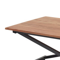 Couchtisch Allround Tischplatte 2 Tabletts Akazie massiv