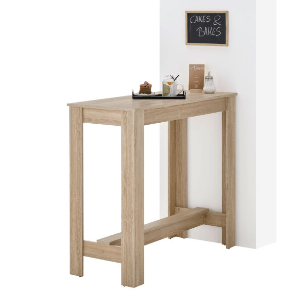 Bartisch Modesto Sonoma Eiche Theke 115 x 103 x 50 cm