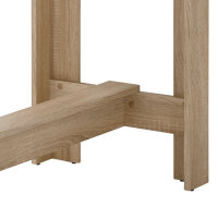 Bartisch Modesto Sonoma Eiche Theke 115 x 103 x 50 cm