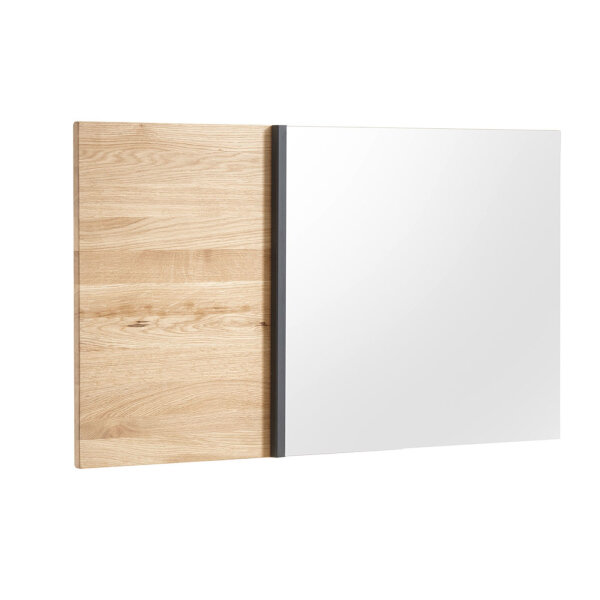 Garderobenspiegel Tadeo Eiche massiv geölt 95x55cm