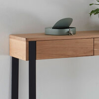 Garderobenset Tadeo 3-teilig Eiche massiv