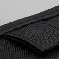 Wäschekorb schwarz 100 l hochwertig atmungsaktiver Stoff