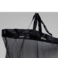 Hochwertiger Wäschekorb beige100 l atmungsaktiver Stoff