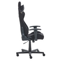 DX Racer Formula L 2.2 Chefsessel Schwarz Fleece (LFD01 NN)