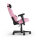 DXRacer Drifting Gaming Stuhl Pink Ergonomischer Bürostuhl mit Stoffbezug