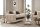 Sofagarnitur Rikke beige Federkern Bettfunktion Bettkasten ca. 241x88x89 cm