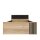 Bett Arank 120 x 200 cm mit 2 Schubkasten Eiche