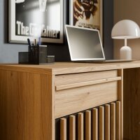 Schreibtisch Arank  im Dekor Eiche 130 x 76 x 60  Eiche...