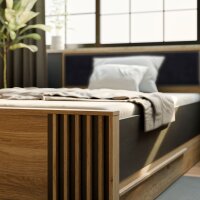 Jugendzimmer Set Arank im Dekor Eiche Bett mit 2...