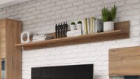 Wandboard TULSA Regal 180 cm in Grandson Eiche Dekor