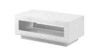 Couchtisch TULSA mit Ablagefach 110x60 in weiß...