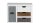 Kommode THAIS Highboard weiß mit 9 Schubkästen bunt