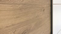 Schwebetürenschrank GALEXA weiß Eiche Beaufort 200 cm