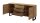Sideboard HALLE WM Kommode Wotan Eiche mit Metall 201 cm