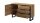 Kommode HALLE WM Sideboard Wotan Eiche mit Metall 144 cm