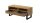 Wohnwand HALLE WM Set in Wotan Eiche mit Metall 3-teilig