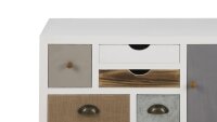 Kommode THAIS Sideboard weiß mit 5 Schubkästen...