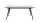 Esstisch MONTI Tisch Glas Gestell schwarzes Metall 180x90 cm