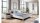 Schlafzimmer-Set 4tlg. EVORA Eiche Lefkast Dekor Abisko Ash
