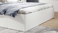 Bett BERLIN Doppelbett weiß 180x200 mit 2 Schubkästen