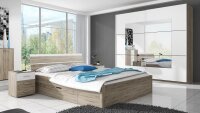 Schlafzimmer BERLIN Set 4-teilig Bettanlage San Remo...