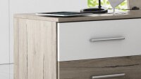 Schlafzimmer BERLIN Set 4-teilig Bettanlage San Remo weiß