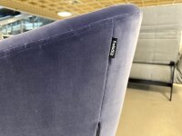 Freistil Rolf Benz Sessel 178 Stoff 6081 violettblau ca. 81x78x83 cm