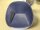 Freistil Rolf Benz Sessel 178 Stoff 6081 violettblau ca. 81x78x83 cm