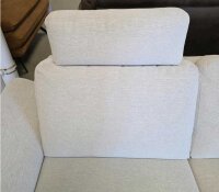 Ecksofa Living beige natur ca. 266x223 cm Relaxfunktion motorisch