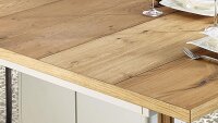Esstisch LIGHT LINE Eiche furniert Synchronauszug 160-205 x 90 cm