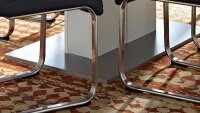 Esstisch LIGHT LINE Tisch weiß Synchronauszug 160-205 x 90 cm