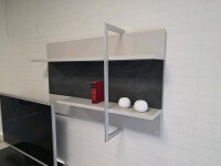 Wohnwand Media Exclusiv Grau/Anthrazit