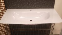 Glaskeramik Wachbecken SPIRIT 100 Badezimmer Becken