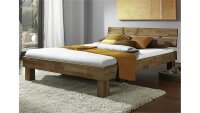 Futonbett JENNY Wildeiche massiv geölt 180x200 mit...