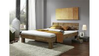 Futonbett JENNY Wildeiche massiv geölt 100x200 mit...
