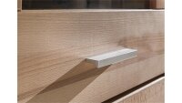 Vitrine TABEA Standvitrine Kernbuche teilmassiv 108x200 cm