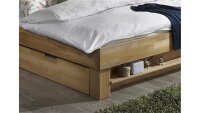 Futonbett JUDITH Kernbuche massiv geölt 140x200