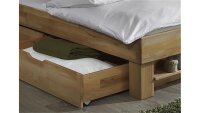 Futonbett JUDITH Kernbuche massiv geölt 140x200