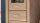 Vitrine TABEA Standvitrine Wildeiche Bianco teilmassiv 66 cm