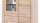 Vitrine TABEA Wildeiche Bianco teilmassiv 108x140 cm