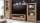 TV Board TABEA Holz Wildeiche Bianco teilmassiv 138 cm