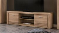 TV Board TABEA Wildeiche Bianco teilmassiv 175 cm