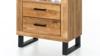 Regal TINA Standregal Ablage Schrank in Eiche teilmassiv geölt 66x140