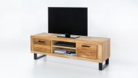 TV-Board TINA Lowboard Unterschrank in Eiche teilmassiv...