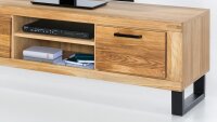 TV-Board TINA Lowboard Unterschrank in Eiche teilmassiv geölt 170x52