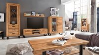 TV-Board TINA Lowboard Unterschrank in Eiche teilmassiv geölt 170x52