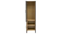 Vitrine 2270 JANNE Schrank in Eiche furniert 58 cm