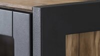 Highboard 2263 JANNE Vitrine in Eiche furniert 98 cm